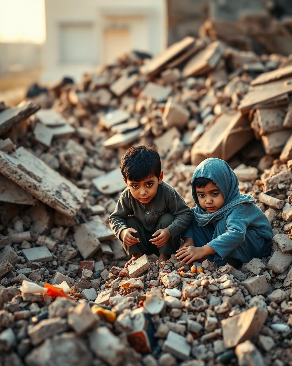في غزة…